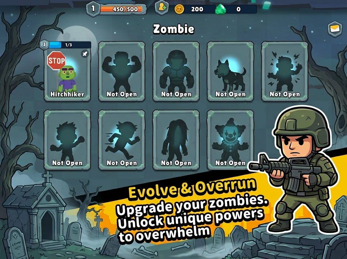 Mobile Corpse Wave — Screen 3